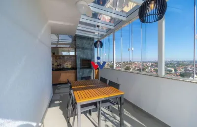 Cobertura duplex 132m  com vista panorâmica  r  780.000 no bairro mais alto da cidade.