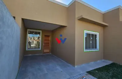 Casa com 2 dormitórios à venda, 60 m  por r  395.000,00 - capela velha - araucária pr