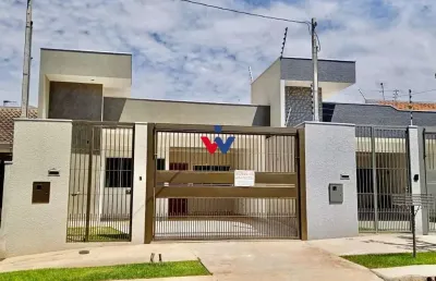 Casa com 3 dormitórios à venda, 105 m  por r  430.000,00 - jardim paulista - maringá pr