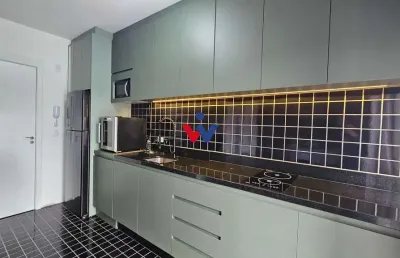Studio mobiliado, com 1 dormitório  à venda, 25 m  por r  305.000 - rebouças - curitiba pr