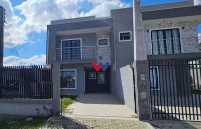 Sobrado com 3 dormitórios, sendo 01 suíte, à venda, estação, araucaria - pr