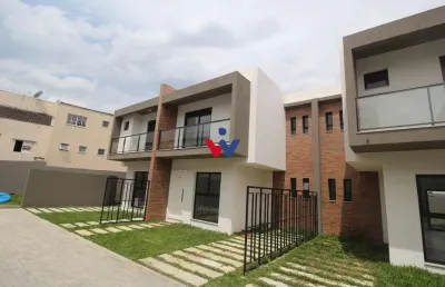 Sobrado com 3 dormitórios à venda,108,20 m , uberaba, curitiba - pr