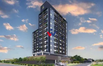 Studio à venda,39.42 m , centro, sao jose dos pinhais - pr