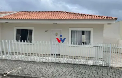 Casa com 2 dormitórios à venda, planta quississana, sao jose dos pinhais - pr