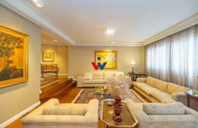 Apartamento com 4 dormitórios à venda,634.05 m , bigorrilho, curitiba - pr