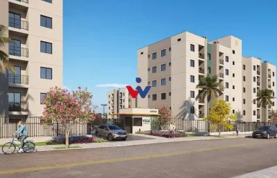 Apartamento com 2 dormitórios à venda,47.08 m , curitiba - pr