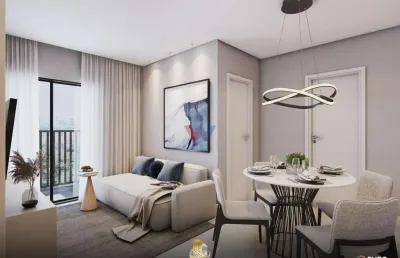Lançamento em araucária com 2 quartos e lazer completo a partir de r  274.900,00