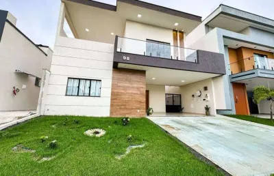 Casa duplex com 4 suítes no morada dos pássaros com quintal e com o menor preço do condomínio.