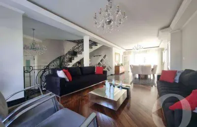 Casa com 4 dormitórios para alugar, 600 m² por r$ 23.000/mês - alphaville 10 - santana de parnaíba/sp