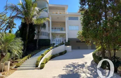 Casa com 4 dormitórios à venda, 852 m² por r$ 5.400.000,00 - alphaville 10 - santana de parnaíba/sp