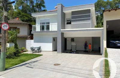Casa com 4 dormitórios à venda, 300 m² por r$ 3.400.000 - alphaville 03 - santana de parnaíba/sp