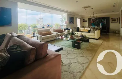 Cobertura com 3 dormitórios à venda, 480 m² por r$ 11.900.000 - indianópolis - são paulo/sp