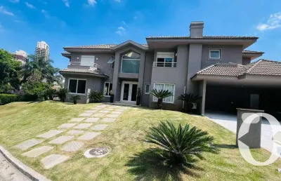 Casa com 4 dormitórios para alugar, 510 m² por r$ 45.000,00/mês - 18 do forte - santana de parnaíba/sp