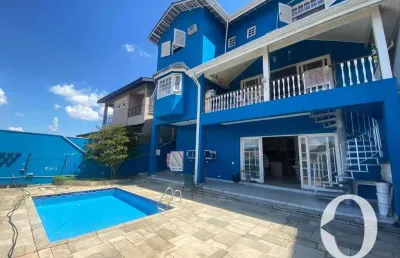 Casa com 3 dormitórios à venda, 380 m² por r$ 2.200.000,00 - alphaville 10 - santana de parnaíba/sp
