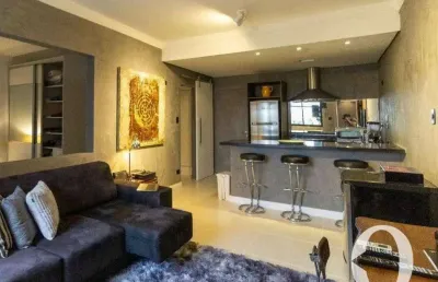 Flat com 1 dormitório à venda, 56 m² por r$ 580.000 - alphaville industrial - barueri/sp
