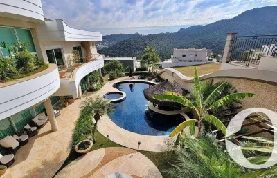 Mansão cinematografica com a mais bela vista do condomínio