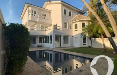 Casa com 4 dormitórios à venda, 600 m² por r$ 4.200.000,00 - alphaville 10 - santana de parnaíba/sp