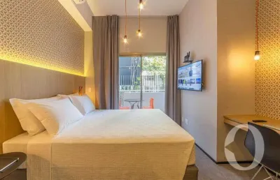 Studio com 1 dormitório à venda, 24 m² por r$ 490.000 - vila madalena - são paulo/sp