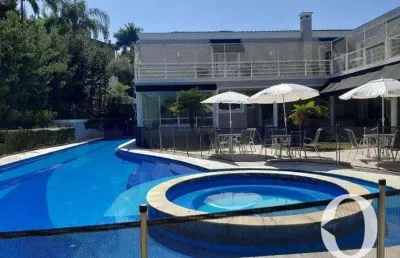 Casa com 5 dormitórios à venda, 964 m² por r$ 17.000.000,00 - tamboré 02 - santana de parnaíba/sp
