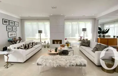 Casa com 4 dormitórios à venda, 600 m² por r$ 5.800.000,00 - melville - santana de parnaíba/sp