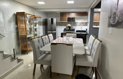 Sobrado, 3 pavimentos, 3 quartos, suíte, planejados e lazer d36