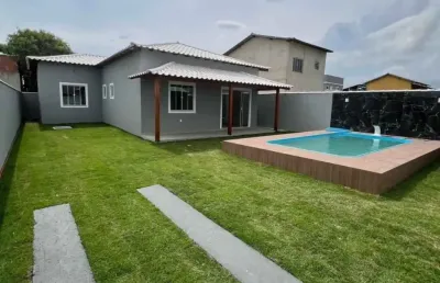 Casa unamar 3 quartos -financiamento sem burocracia. vem!