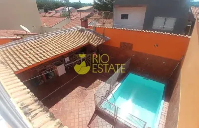 Casa espaçosa 4 quartos, 173m2, à venda, vila rica - volta redonda, rj