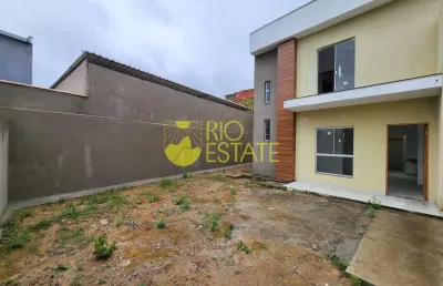 Casa duplex com quintal grande, 125m², volta redonda, rj