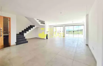 Casa nova com área gourmet, 190m2, jd belvedere, volta redonda, rj