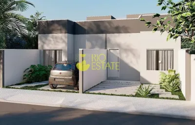 Casa nova à venda, 2 quartos, 65m2, vista alegre - barra mansa/rj