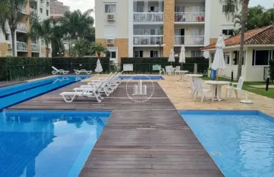 Condomínio clube,  3 quartos com 1 suíte e 96m² - capoeiras - plc