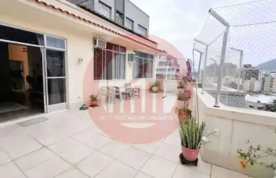 Cobertura com 2 quartos à venda na rua conde de bonfim, tijuca, rio de janeiro, 150 m2 por r$ 819.000