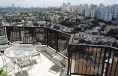 Cobertura triplex para venda possui 837 metros quadrados na santa cecília são paulo - sp