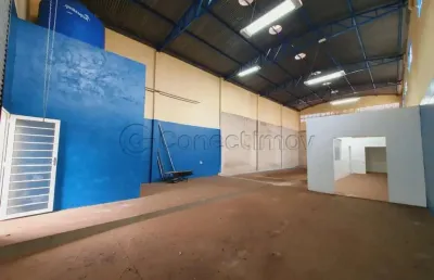 Salão comercial de 284m² com02 banheiros para locação - jardim anhangüera