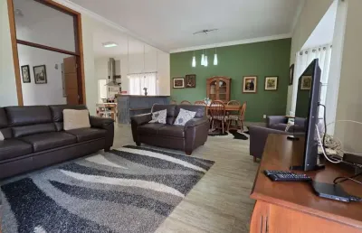 Casa em condomínio para locação em itu, loteamento parque chapada de itu, 3 dormitórios, 3 suítes, 5 banheiros, 4 vagas