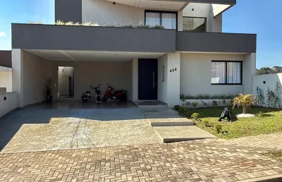 Sobrado alto padrão - á venda  - condomínio vale dos vinhedos - sendo 3 suítes mobiliadas (sendo 1 com closet)