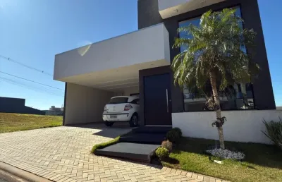 Casa semi mobiliada à venda - condomínio reserva ecoville - contorno - 3 dormitórios, sendo 1 suíte