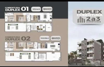 Apartamento duplex para venda em pinhais, centro, 3 dormitórios, 1 suíte, 2 banheiros, 1 vaga