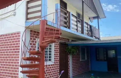 Casa de praia para venda em matinhos, balneário albatroz, 3 dormitórios, 2 banheiros, 3 vagas
