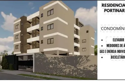Apartamento para venda, estancia pinhais, 3 dormitórios, 1 suíte, 2 banheiros, 1 vaga