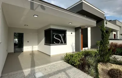 Casa alto padrão de 03 dormitórios sendo 01 suíte em forquilhinhas/ são josé, sc