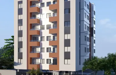 Apartamento em construção a venda com 03 dormitórios sendo 01 suíte em nova palhoça, sc