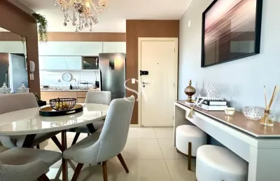 Apartamento padrão com 02 dormitórios sendo 01 suíte no centro/ palhoça, sc