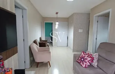 Apartamento a venda de 03 dormitórios com mobília planejada na cozinha e dormitório de casal no bairro serrarias em são josé-sc