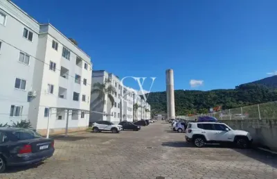 Apartamento a venda com 02 dormitórios em fundos/ biguaçu, sc