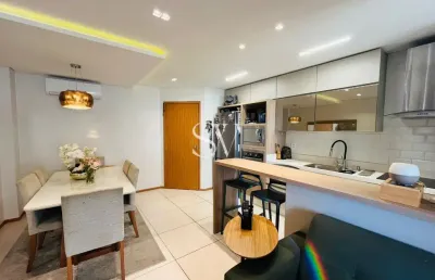 Apartamento padrão a venda com 03 dormitórios sendo 01 suíte em areias/ são josé, sc
