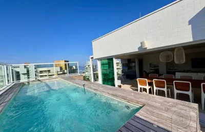 Cobertura com 4 dormitórios à venda, 232 m² por r$ 6.800.000,00 - riviera módulo 8 - bertioga/sp