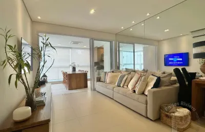 Apartamento pé na areia na praia de riviera a venda