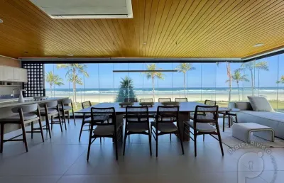 Apartamento pé na areia à venda riviera de são lourenço
