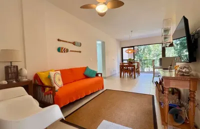 Apartamento a venda em condominio em riviera, bertioga/sp